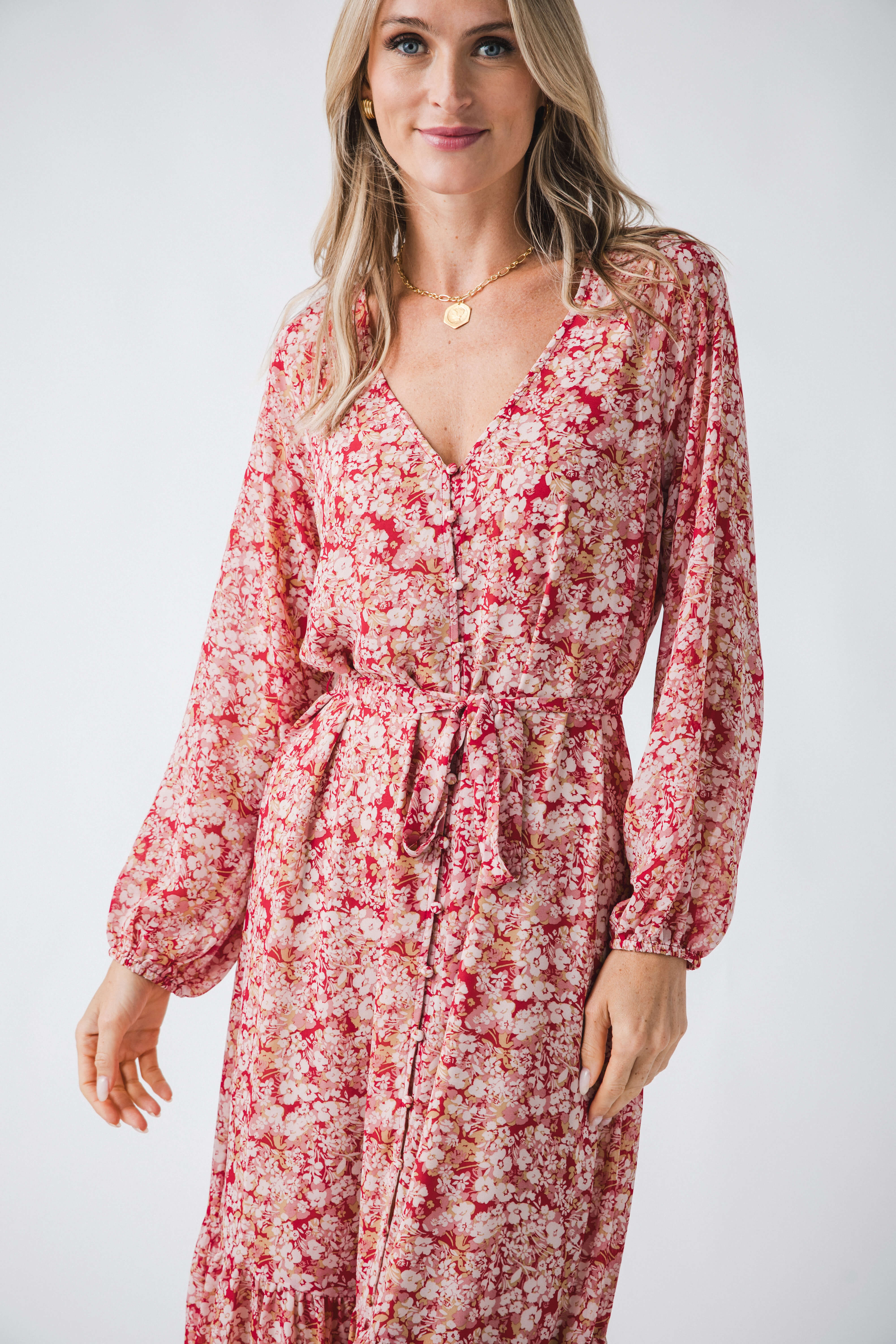 Z Supply Della Floral Print Dress