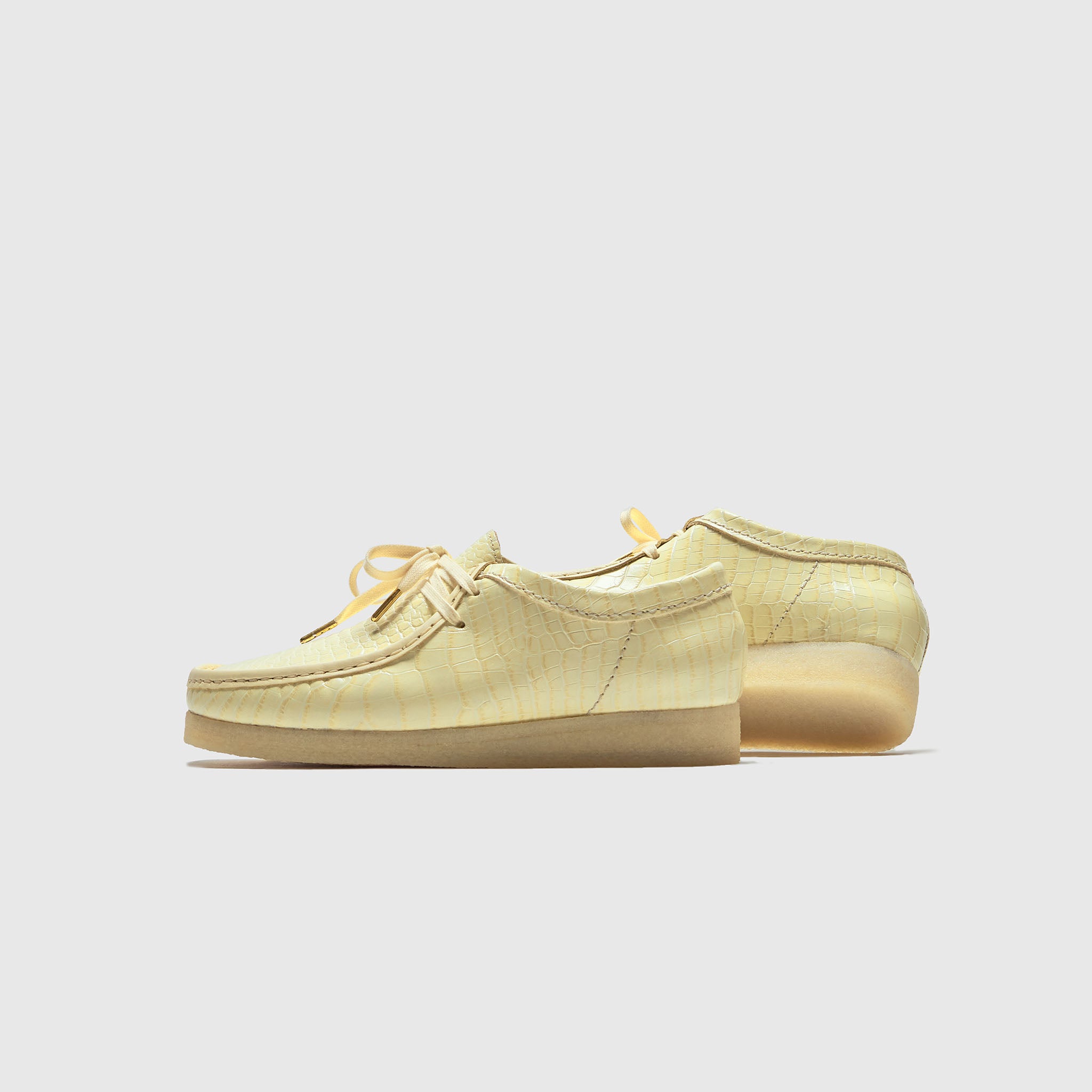 PACKER X CLARKS WALLABEE TAN CROC