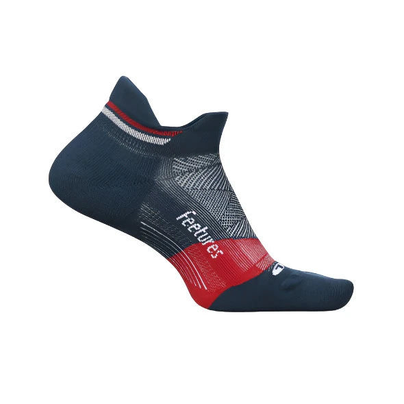 Feetures Women's Elite Max Cushion Sock - USA Navy