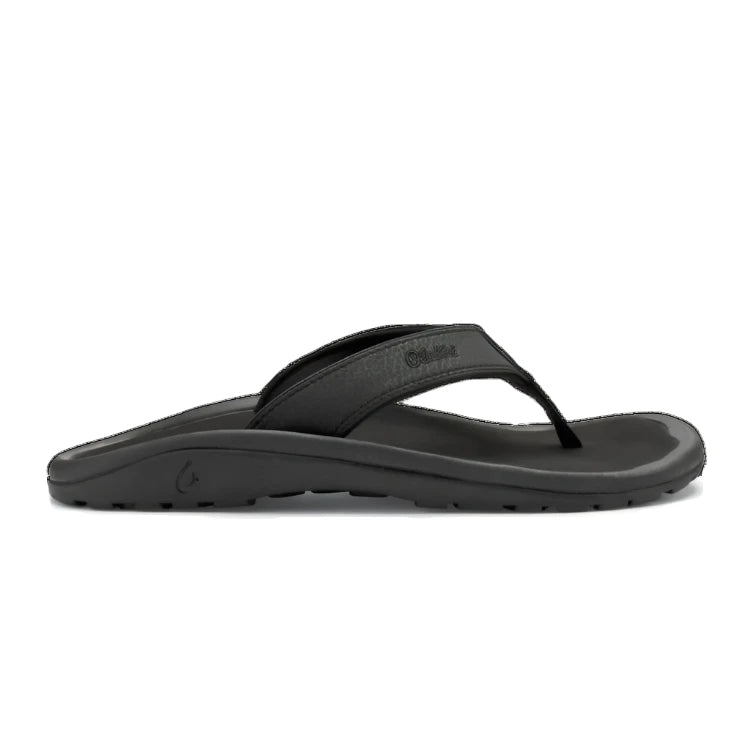 Olukai Men's Ohana Sandals - Black/Black