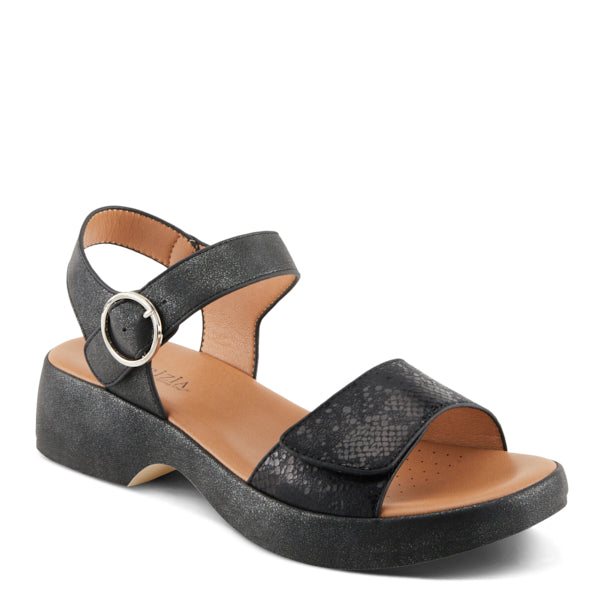 Patrizia by Spring Step Women's Finola Sandals - Black