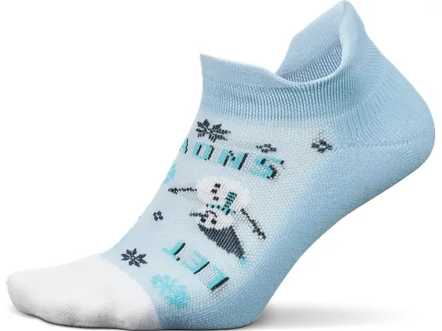 Feetures Elite Light Cushion No Show Tab - Frosty Blue