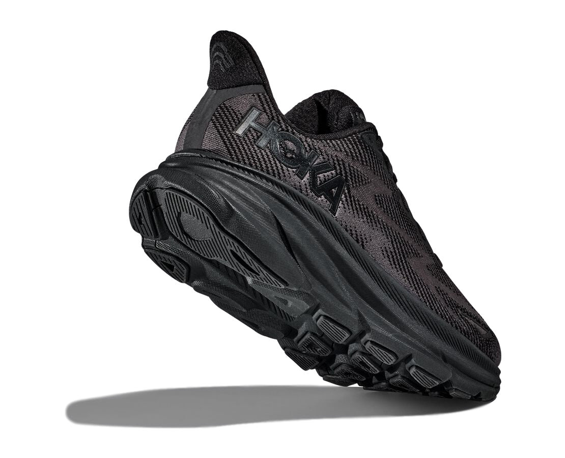 HOKA Men's Clifton 9 - Black/Black