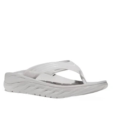 HOKA Men's Ora Recovery Flip Sandal - Lunar Rock/White