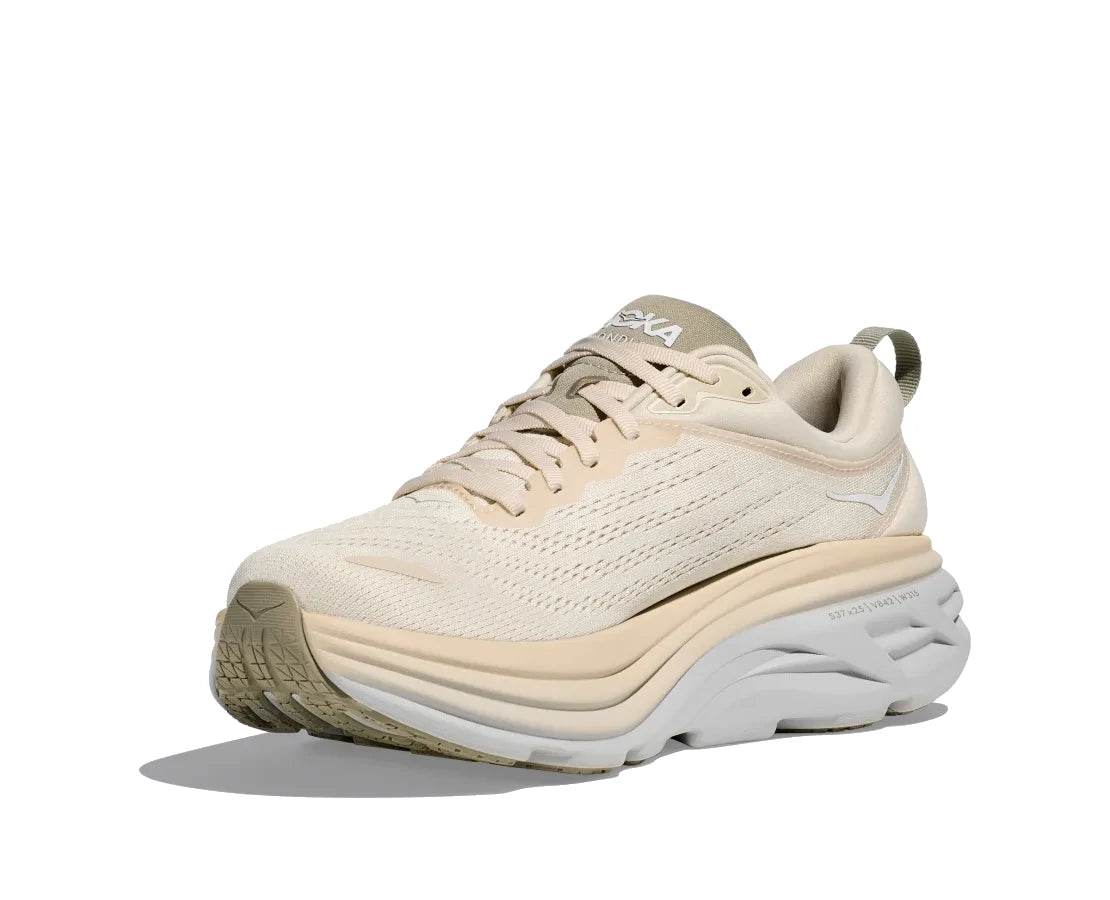 HOKA Men's Bondi 8 - Oat Milk/Barley