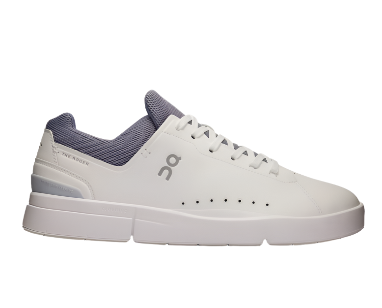 On Running Men's The Roger Advantage Sneaker - White/Fossil