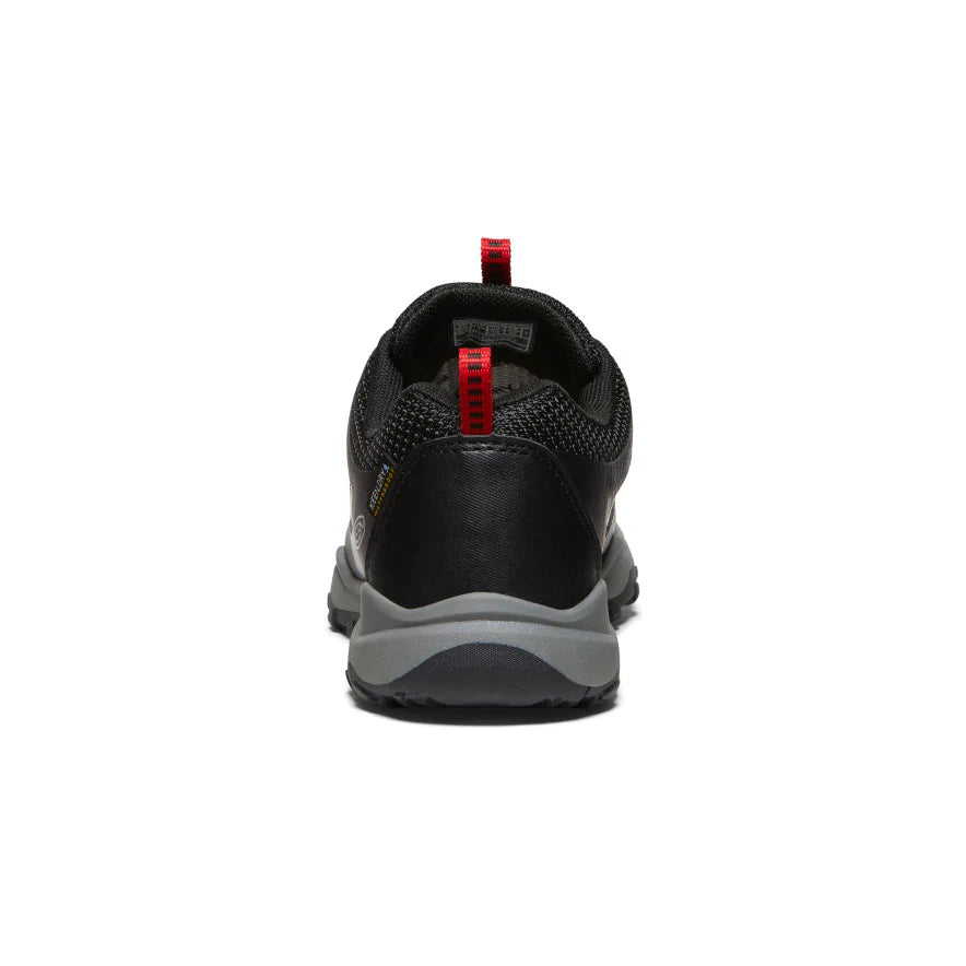 Keen Youth Wanduro Low Waterproof Boot - Black/Ribbon Red