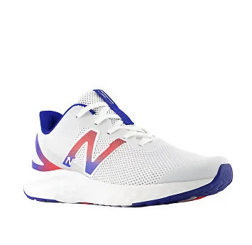 New Balance Big Kid's Fresh Foam Arishi V4 Sneakers - Grey Quartz/Royal Blue/Team Red