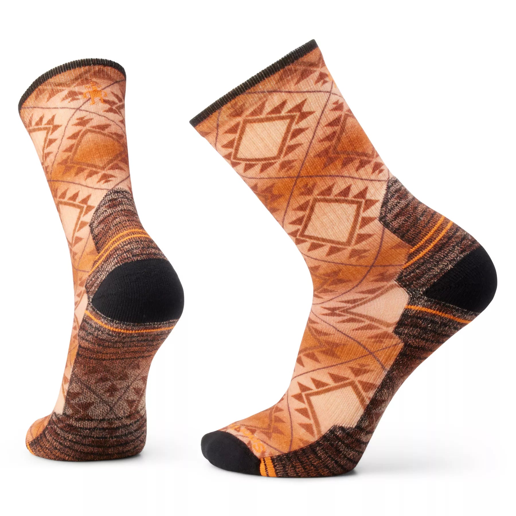 Smartwool Hike Light Cushion Southwest Tile Print Crew Socks