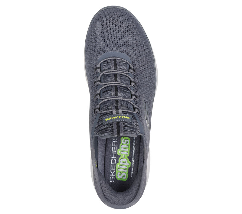 Skechers Men's Slip-Ins (Hands-Free) Summits Sneaker - Charcoal