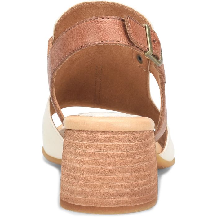 Born Women's Sylvie Sandals - White/Brown