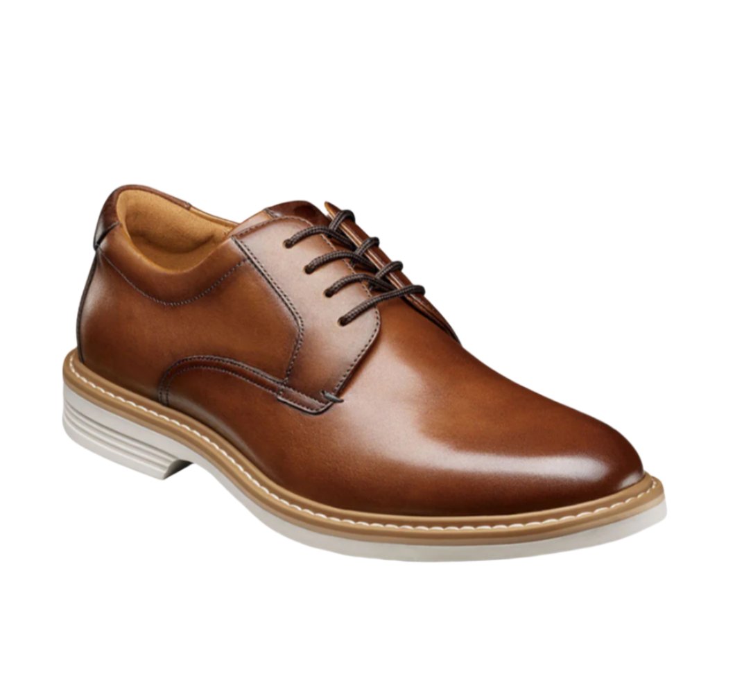 Florsheim Men's Norwalk Plain Toe Oxford - Cognac