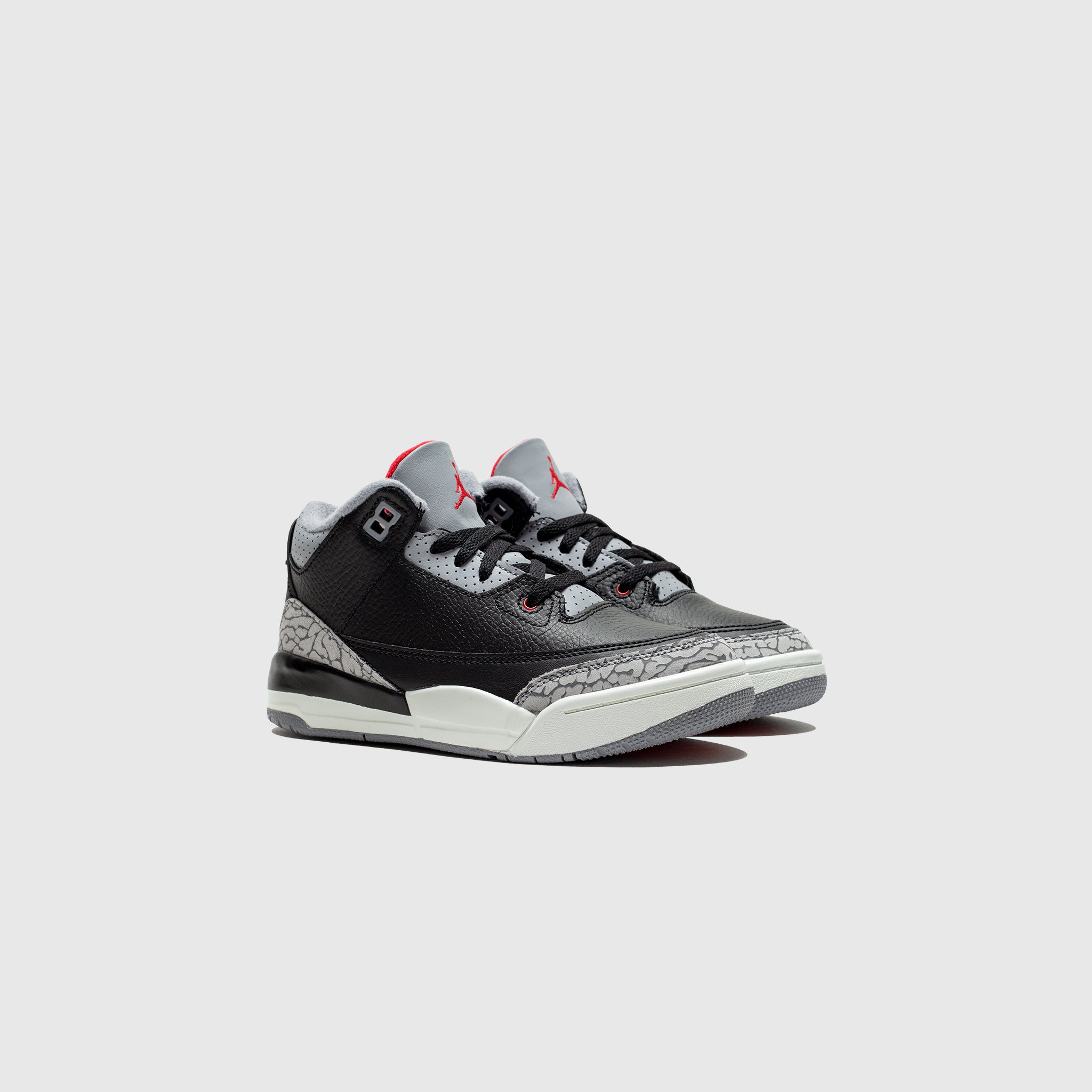 AIR JORDAN 3 RETRO (PS) BLACK CEMENT REIMAGINED