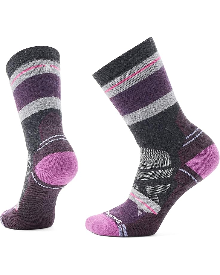 Smartwool Womem's Hike Full Cushion Saturnsphere Crew Socks - Charcoal