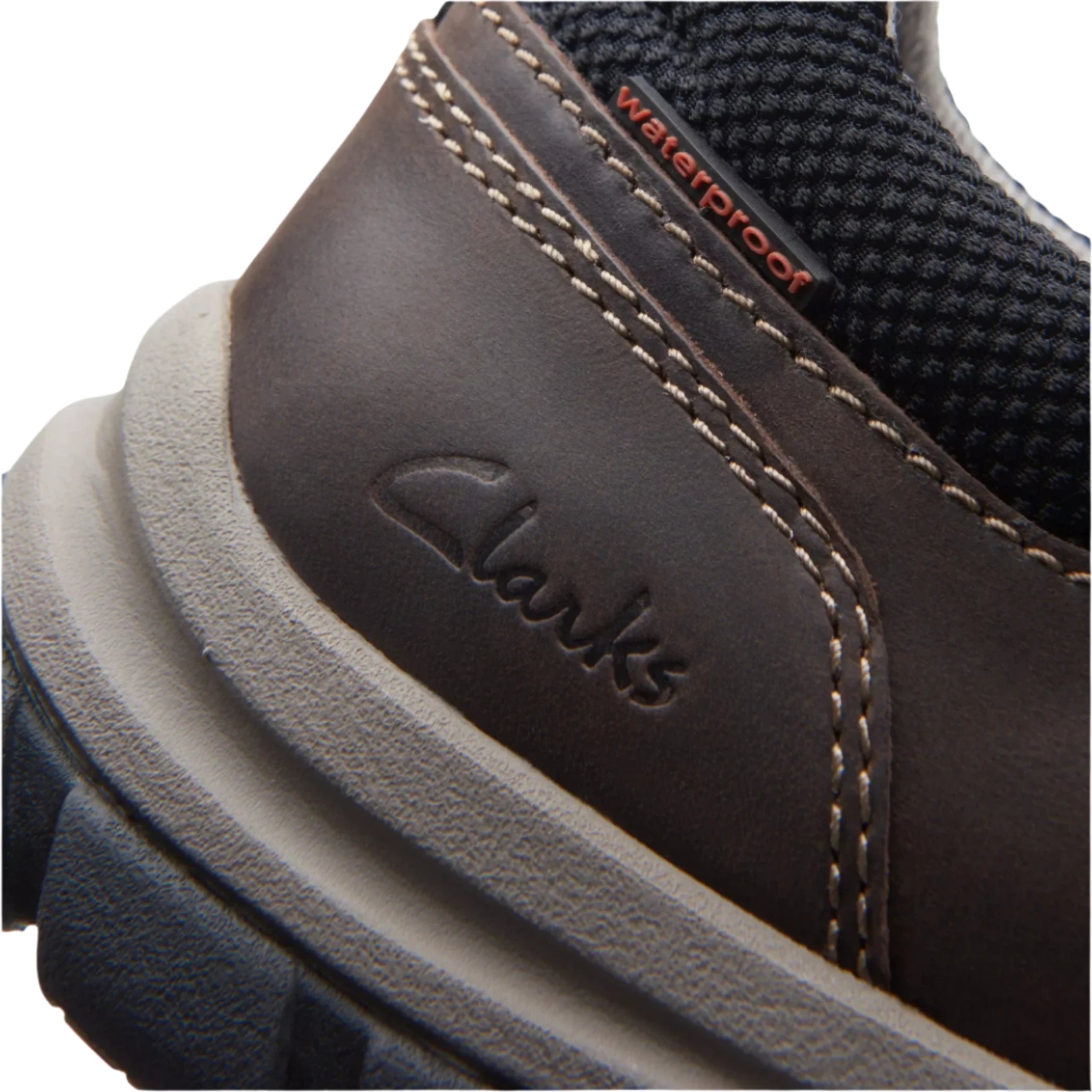 Clarks Men's Walpath Waterproof Step Slip-On - Dark Brown