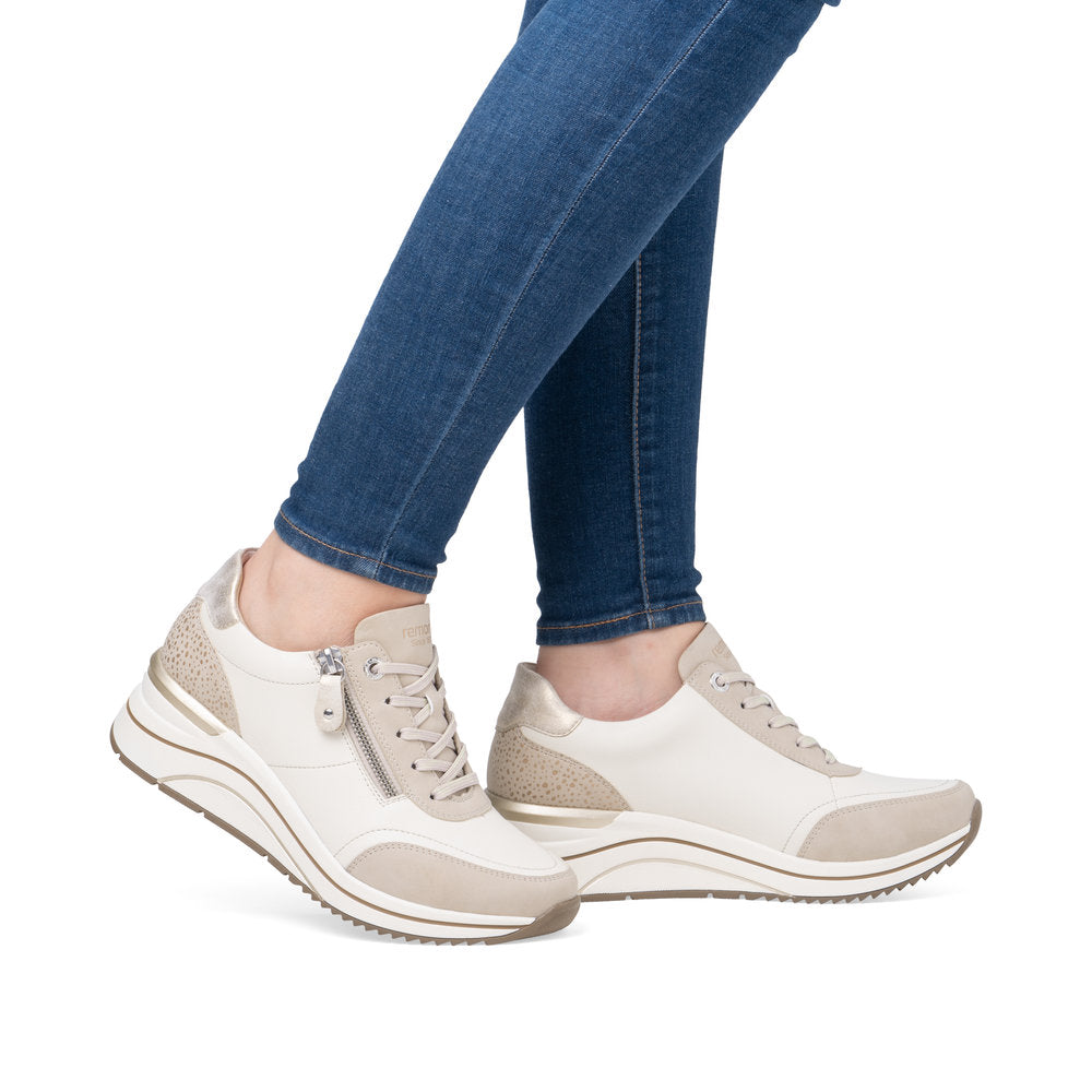 Remonte by Rieker Women's Eleni 00 Sneaker - Beige