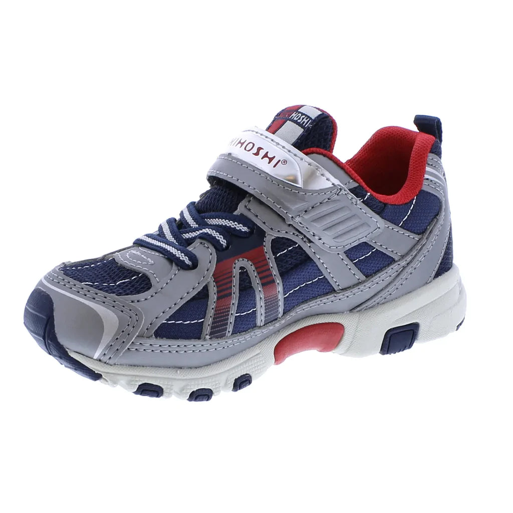 Tsukihoshi Children's STORM Shoes - Steel/Cobalt (Sizes 8.5 - 1)