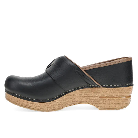 Dansko Women's Pearson Clog - Black Tumbled