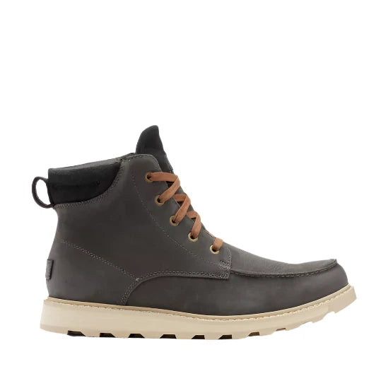 Sorel Men's Madison II Waterproof Moc Toe Boot - Coal