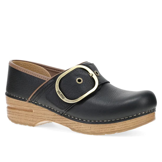 Dansko Women's Pearson Clog - Black Tumbled