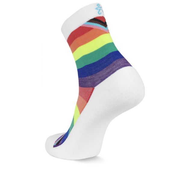 Balega Pride Mini Crew Sock - Rainbow