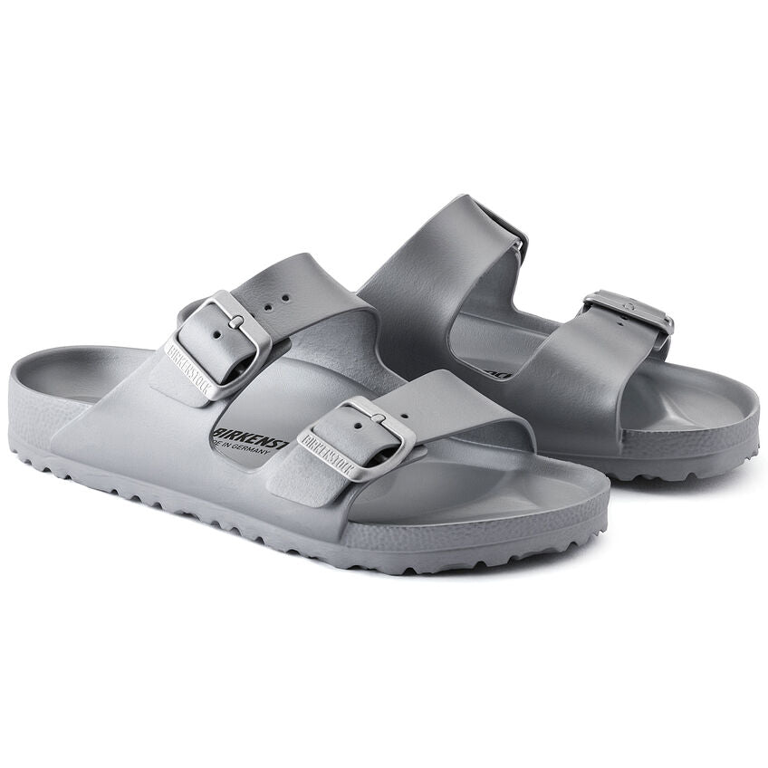 Birkenstock Women's Arizona EVA Sandals - Metallic Silver