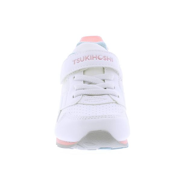 Tsukihoshi Child Racer (Sizes 7 - 13) - White/Pink