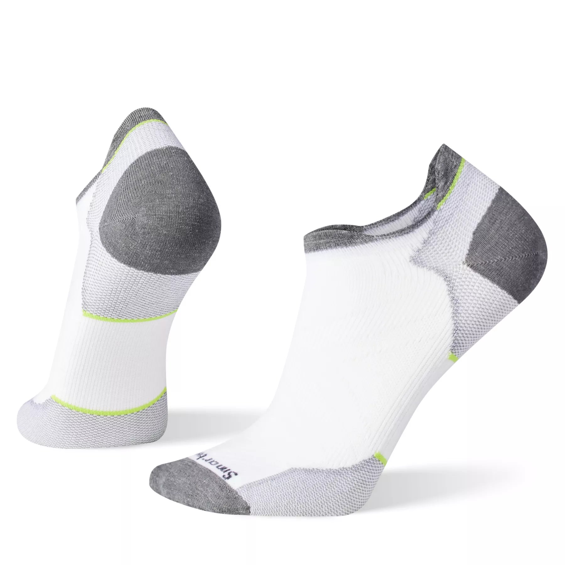 Smartwool Women's Run Zero Cushion Low Ankle Sock - White