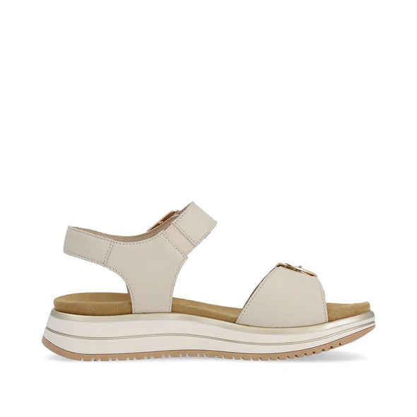 Remonte by Rieker Jocelyn Sandal - Kreid