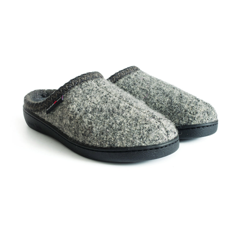 HAFLINGER-USA, BOILED WOOL SLIPPER - AT64