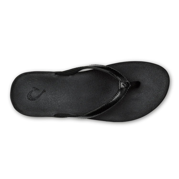 Olukai Women's Puawe Sandal - Black/Black