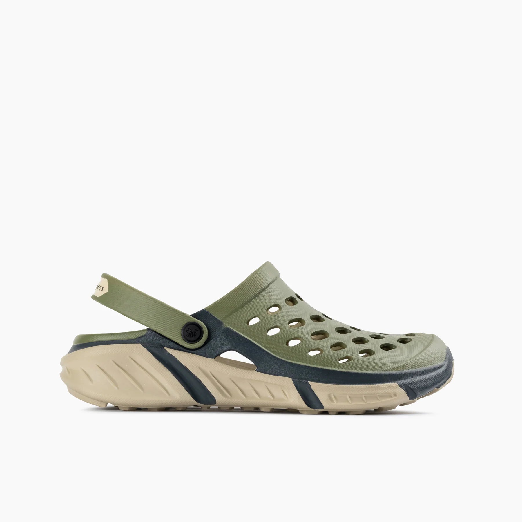 Joybees Men's Trekking Clog - Dusty Olive/Charcoal