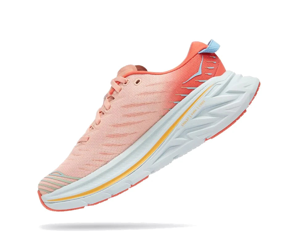 Hoka Women's Bondi X - Camellia Peach Parfait