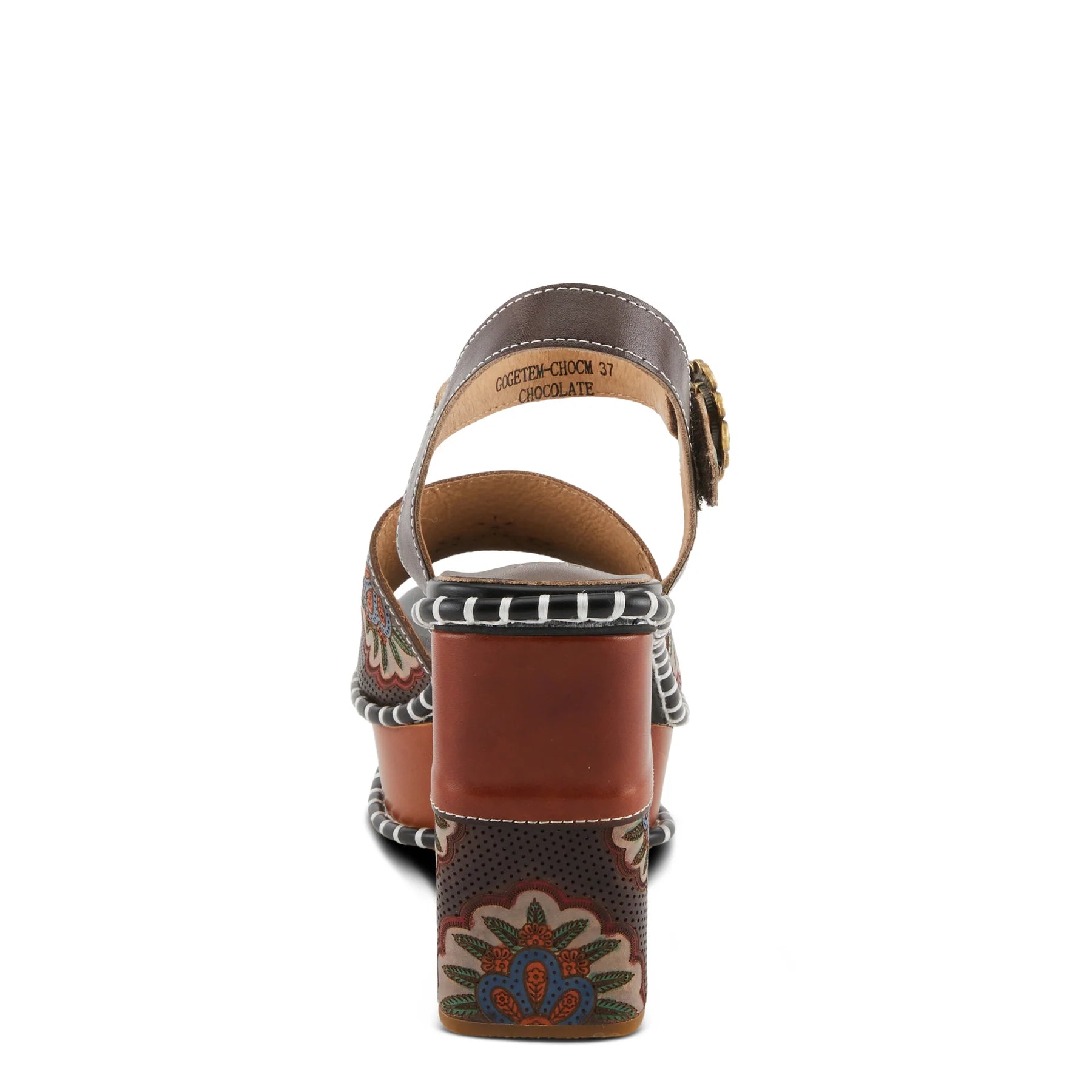 L'Artiste by Spring Step Women's L'Artiste Go Get Em Sandals - Chocolate Multi