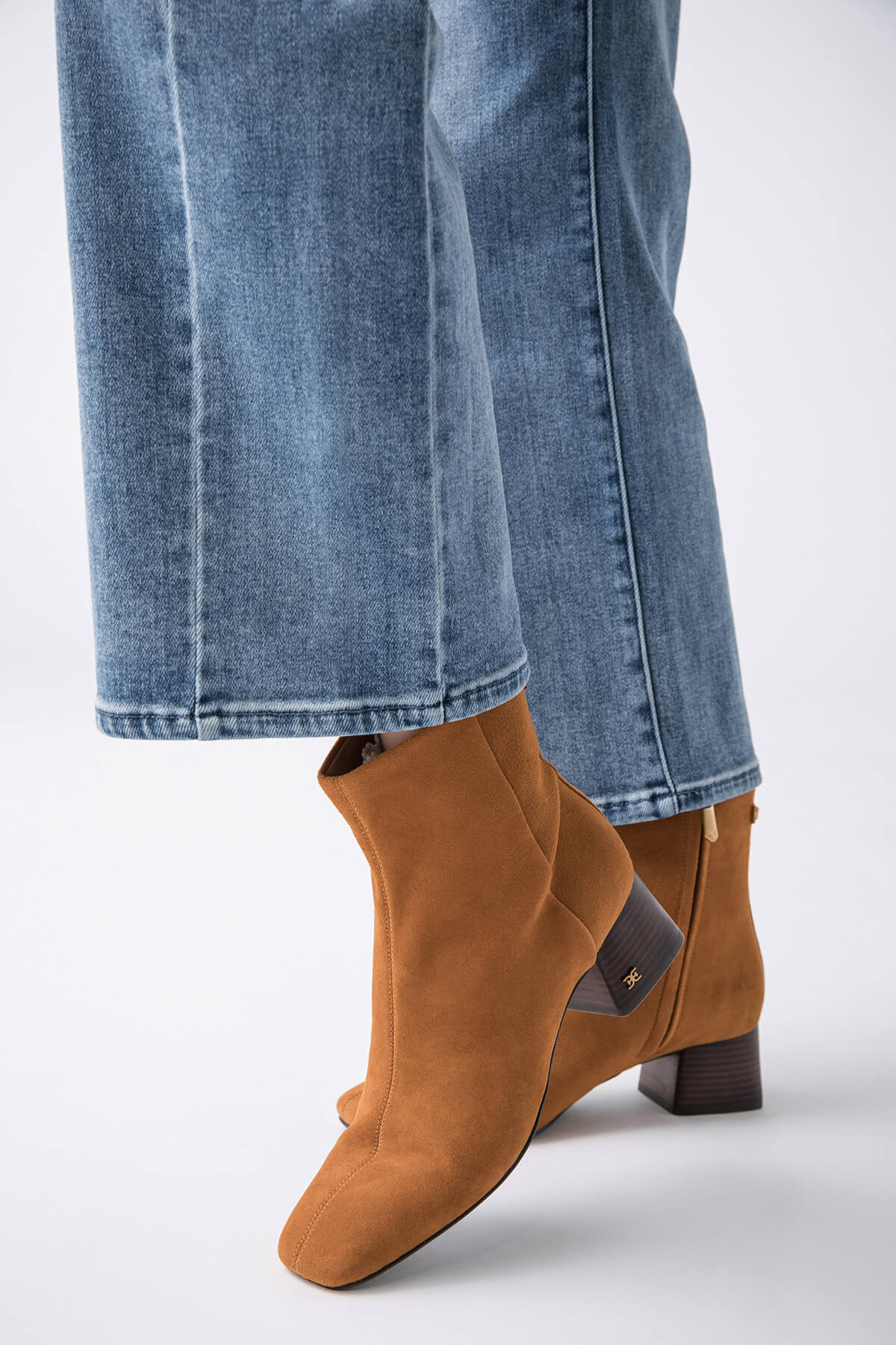 Sam Edelman Paige Stacked Heel Booties