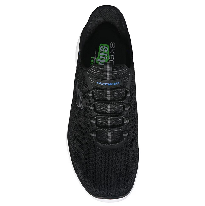 Skechers Men's Slip-Ins (Hands-Free) Summit Sneaker - Black