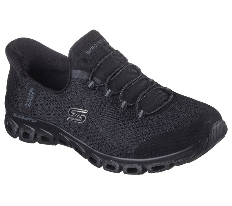 Skechers Women's Slip-Ins (Hands Free) Glide Step Pursuit Sneaker - Black