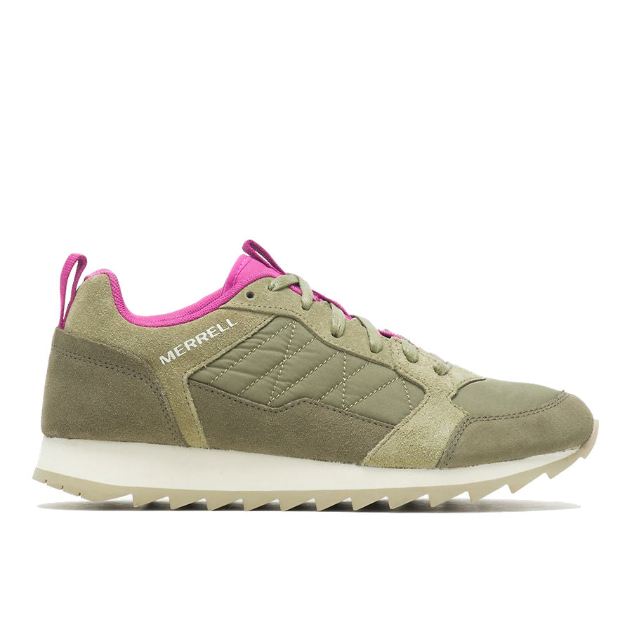 Merrell Women's Alpine Sneaker - Olive/Fuchsia