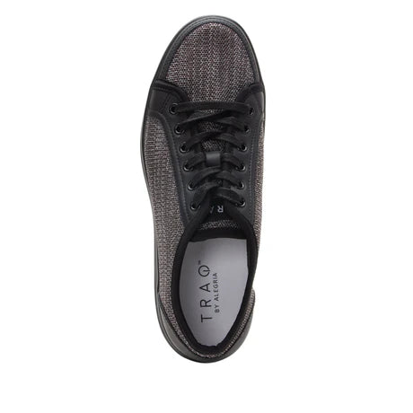 Traq by Alegria Men's Sneaker - Washed Black