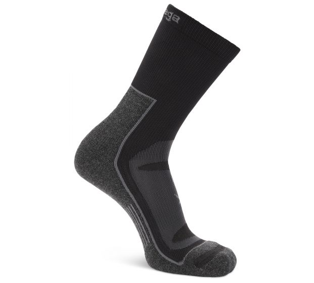 Balega Blister Resist Crew Sock - Grey/Black