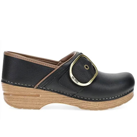 Dansko Women's Pearson Clog - Black Tumbled