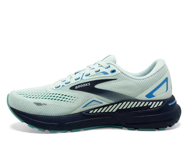 Brooks Women's Adrenaline GTS 23 Sneaker - Blue Glass/Nile Blue/Marina