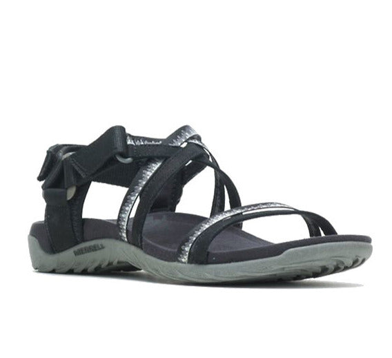 Merrell Women's Terran 3 Cush Lattice Sandal - Black