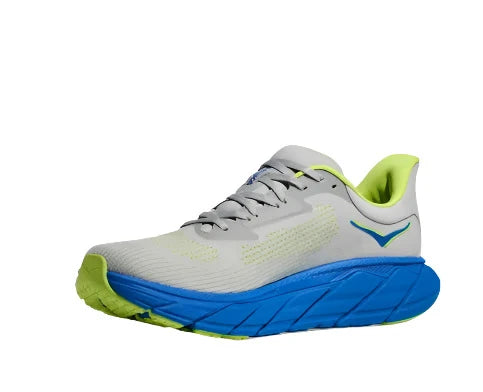 HOKA Men's Arahi 7 Sneaker - Stardust/Electric Cobalt