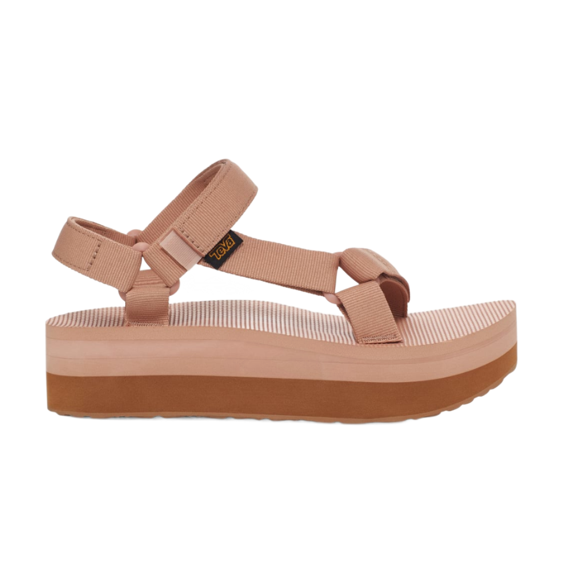 Teva Women's Flatform Universal Sandal - Maple Sugar/Lion