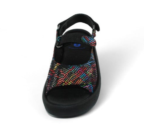 Wolky Women's Jewel Sandal - Multi Corza Print