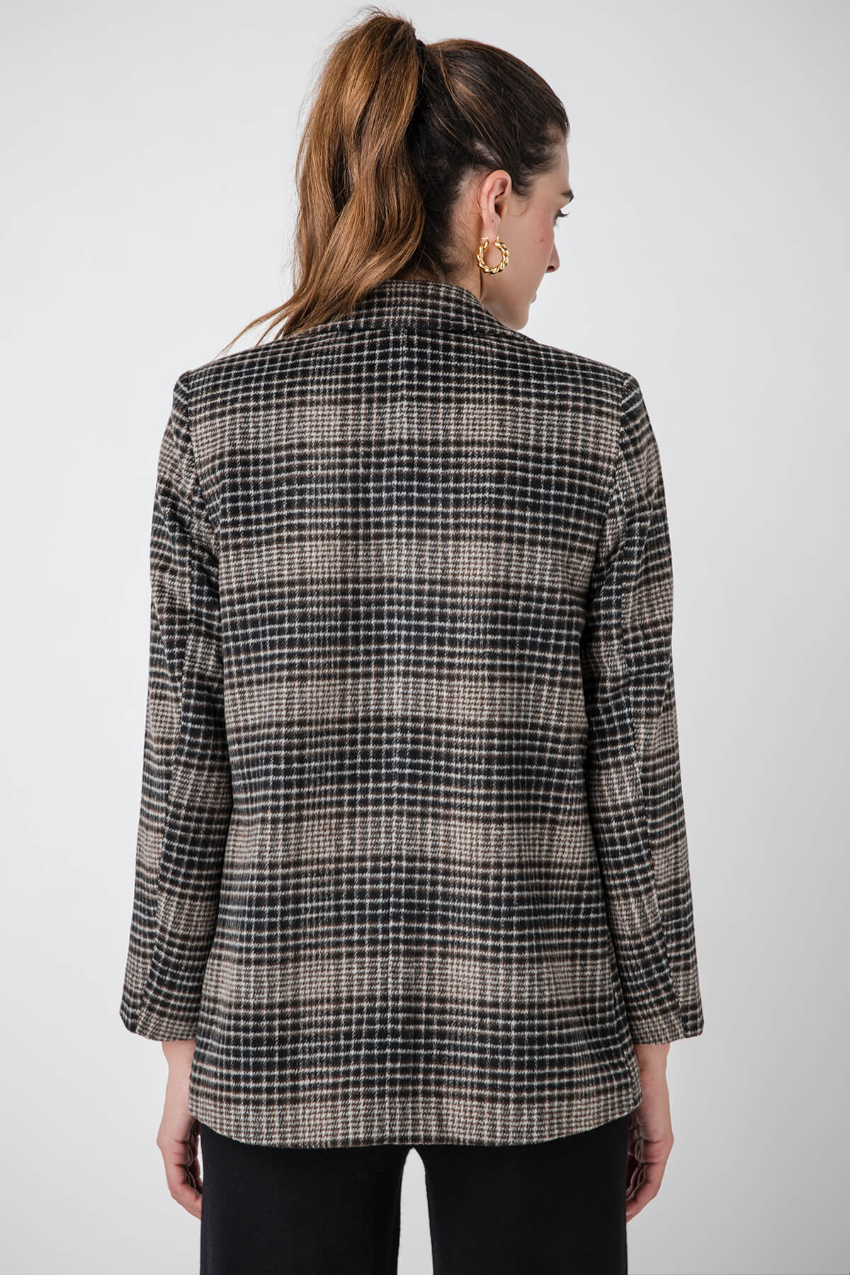 Z Supply Kingston Relaxed Plaid Blazer