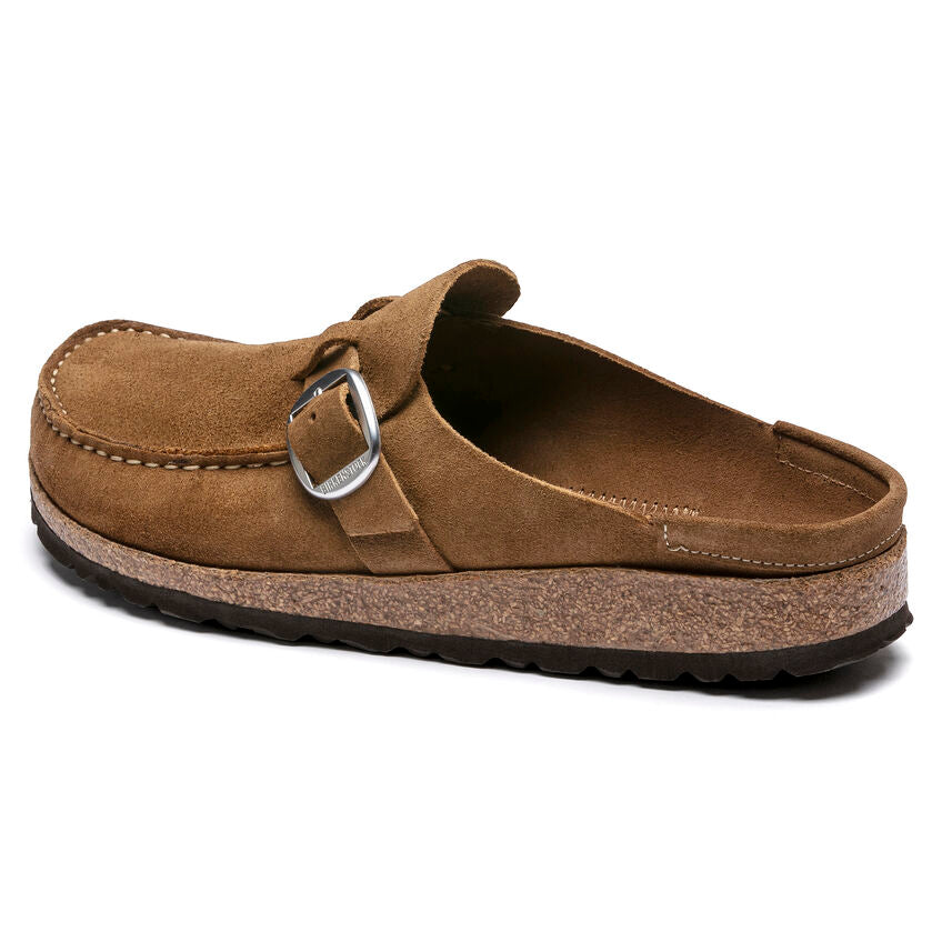 Birkenstock Women's Buckley Suede Clog - Tea