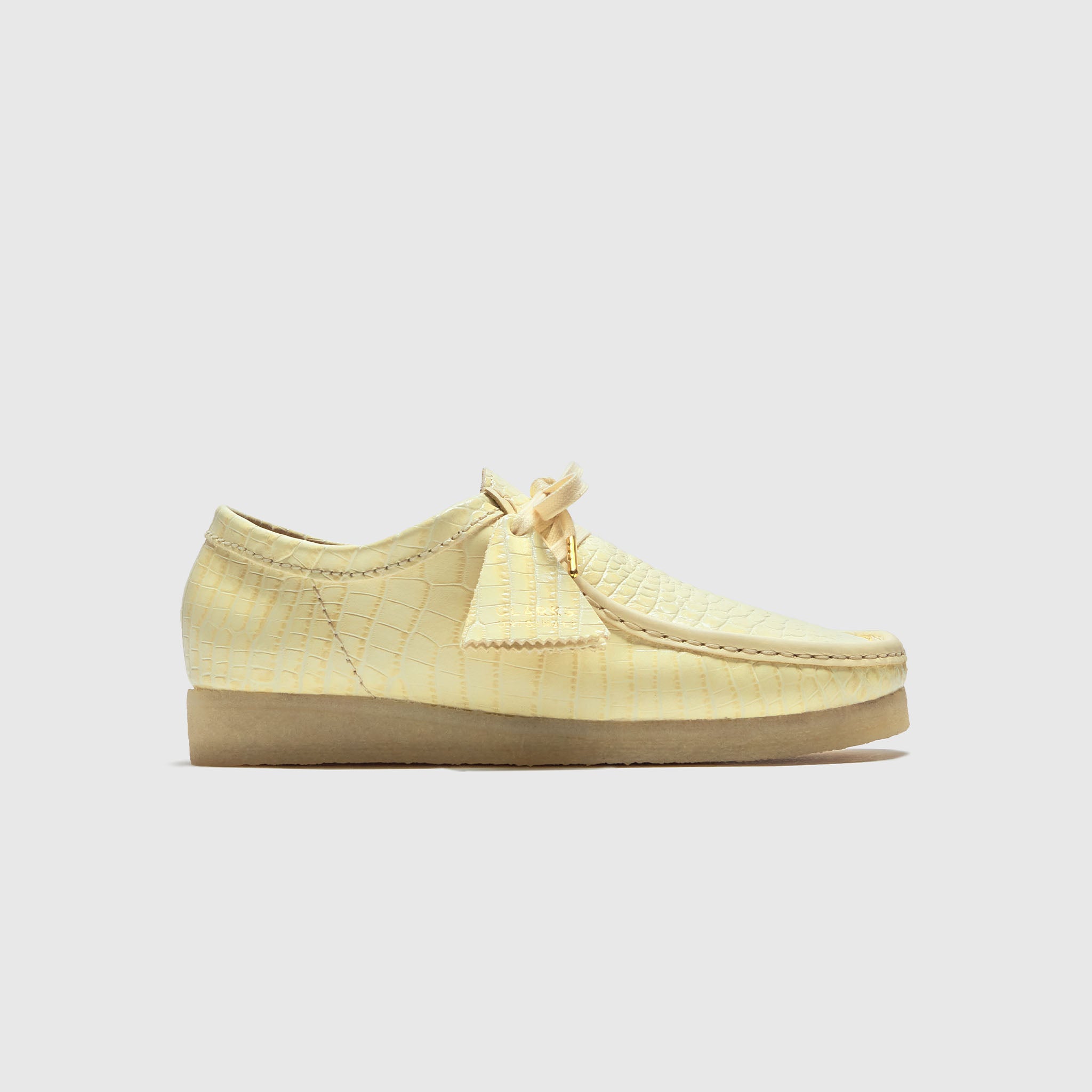 PACKER X CLARKS WALLABEE TAN CROC