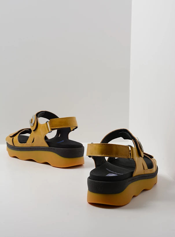 Wolky Women's Medusa Sandal - Amber